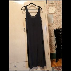 Black Sleeveless Maxidress